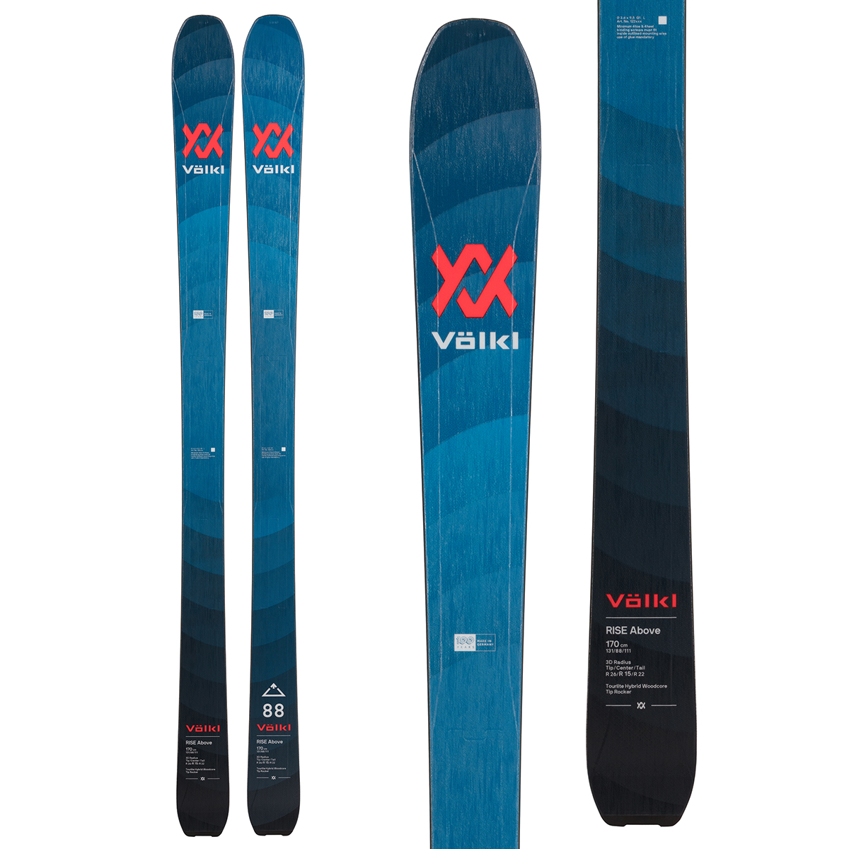 Telemark Pyrenees Touring skis, backcountry skiing, telemark skis